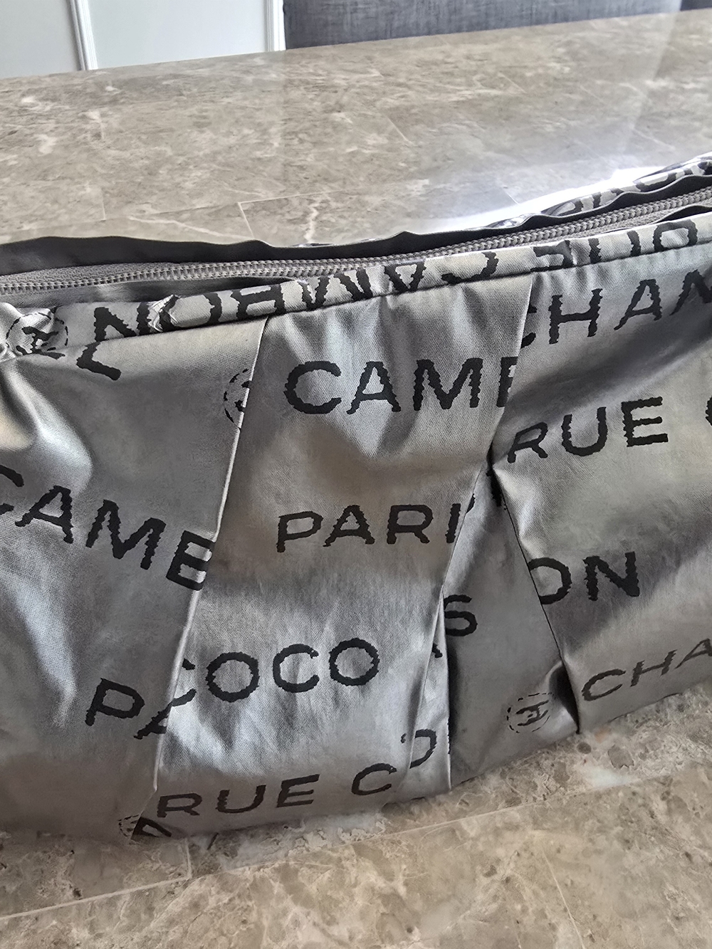 Chanel Silver Rue Cambon Clutch Bag - Picture 9 of 10